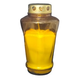 MAGNOLIA/BD/ZWYKŁA/WIZERUNEK/P-1/ZALANA/ŻÓŁTE SZKŁO/9/GOLD