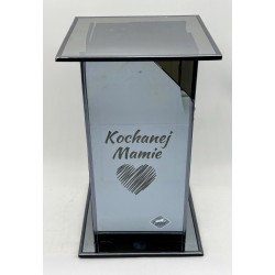 SZYBA/SKOŚNA/CAŁOSZKLANY/DUŻY/LUSTRO/PERSONALIZOWANY-GRAW...