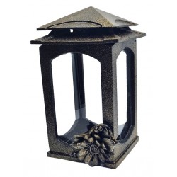 LAMPION/ŻYWICA/L3/MIX/ZŁOTY GŁADKI APLIKACJA-GERBERA-DÓŁ...