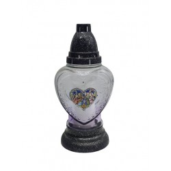 PROMO SERCE/ORNAMENT/L-925/NAKLEJKA/WITRAŻ/8/GOLD