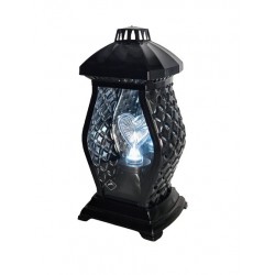 LAMPION/GLAMOUR/WAZA/RATTAN/MAŁY/SERCE LED /CZARNA /8