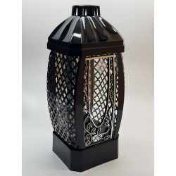 LAMPION/GLAMOUR/KAPLICZKA/MAŁA + RAMKA LIŚCIE / R5 /ZŁOTE...