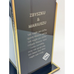 SZYBA/SKOŚNA/CAŁOSZKLANY/DUŻY/DARK/PERSONALIZOWANY-GRAWER...