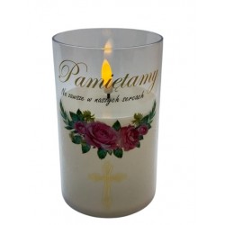 ŚWIECA/LED/5-24 JFN/W/TUBIE/12,5CM fi 7,5...