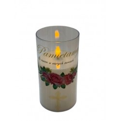 ŚWIECA/LED/6-24 JFN/W/TUBIE/15 CM fi 7,5...