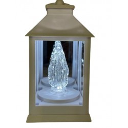 LATARNIA/LED(868)SUBITO BIAŁA/MARYJKA ML-5433-2B