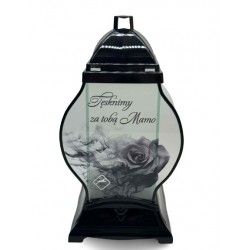 LAMPION Q CZARNY / MAMA / 6