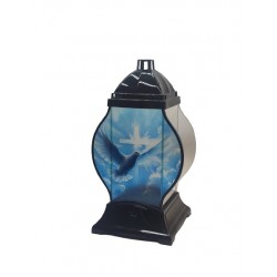 LAMPION Q CZARNY / GOŁAB-NIEBIESKI / 6