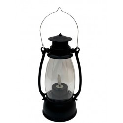 LAMPA NAFTOWA LED(287) KL 101 PP RF W/H D80H180  CZARNA/...