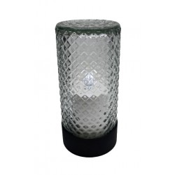CANDLE LED VESTINA HERCULES GLASS 60 DAYS BIAŁE / 12