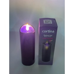 ŚWIECA LED / GRANITE PINK FLAME /1-24 /5X12 CM/Z...