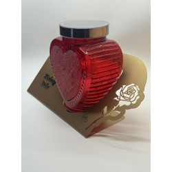 PROMO ZNICZ SERCE NOWE SOLARNE / METALOWA-PODSTAWKA /...