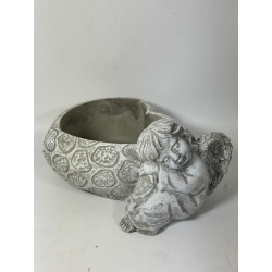 OSŁONKA BETONOWA SERCE-ANIOŁ / 22,5X18X10,5...