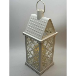 LAMPION LED / BIAŁA / ZE ŚWIECĄ - WZOREK-S /38X13X13/...