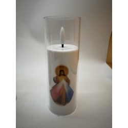 ŚWIECA/LED/MOTYW RELIGIJNY/5X15/SKACZĄCY PŁOMIEŃ/AE-A7024/12