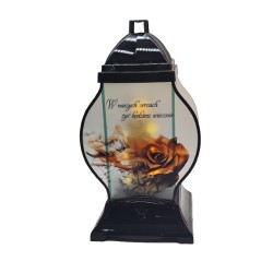 LAMPION Q CZARNY / SENTENCJA / BR-O / 6