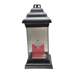 LATARNIA/ELEKTR./LS1,5/ROMA/ PATRIOTYCZNA - NAKLEJKA /...