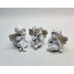 ANIOŁEK CERAMICZNY MAŁY 3 SZTUKI KOMPLET / ZESTAW ( 3...