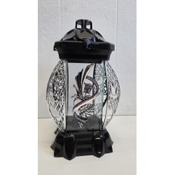 ZNICZ-LAMPION 13 K-AP/ SREBRNY - KWIAT APLIKACJA / 6