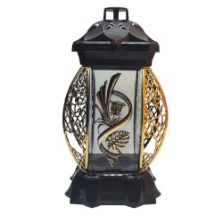 ZNICZ-LAMPION 13 K-AP/ ZŁOTY - KWIAT APLIKACJA / 6