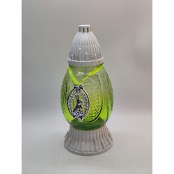 ZNICZ JAJKO/ MINI ŚR. ZP-574U/OZDOBA 26 CM. ZIELONY / 8