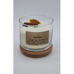 ŚWIECA SOJOWA / SMELL OF CHRISTMAS -OZDOBIONA  / RURA 500...