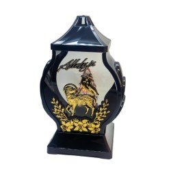 Lampion / Znicz Obelix mały / czarny / wielkanoc / 8