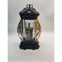 ZNICZ-LAMPION 13 KRZ/ ZŁOTY - KRZYŻ / 6