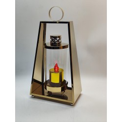 LAMPION / METAL-STAL / TRAPEZ MAŁY / LN2528Z / ZŁOTY /8