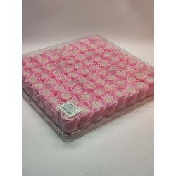 Róże mydlane / Różowe / 20 / op 81 szt / VLO-5102-C