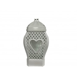 PROMO LAMPION/GLAMOUR/SERCE AŻUR-RATTAN/MAŁE/BIAŁE/10