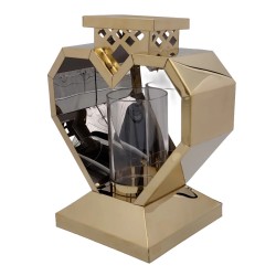 LAMPION-METAL SERCE GOLD BD / RT262628-GOLD XL