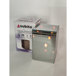 LUSTRZANY PŁOMIEŃ 3D SREBLUSTRZANY PŁOMIEŃ 3D LED...