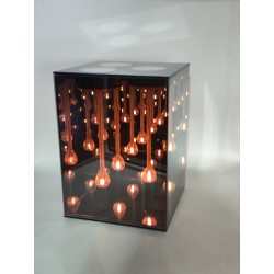 Nowoczesny szklany lampion solarny 3D XXL – 3 zestawy...
