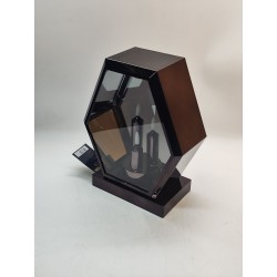 Lampion diament grafitowy trzy świece grafitowe / ML017 / 4