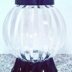 LAMPION/GLAMOUR/KULA/MAŁA/BIAŁA-CZARNA/8